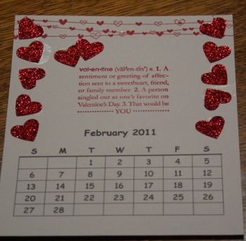 2011 February CD Calendar